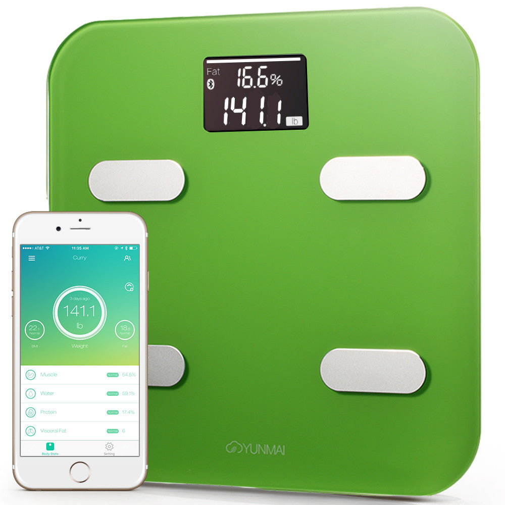 Yunmai Color Bluetooth Smart Scale - Green