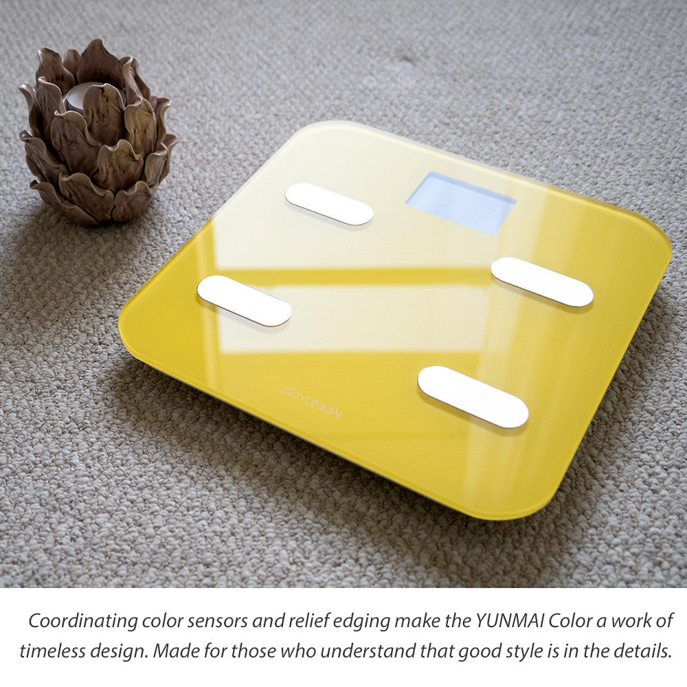 Yunmai Color Bluetooth Smart Scale - Yellow