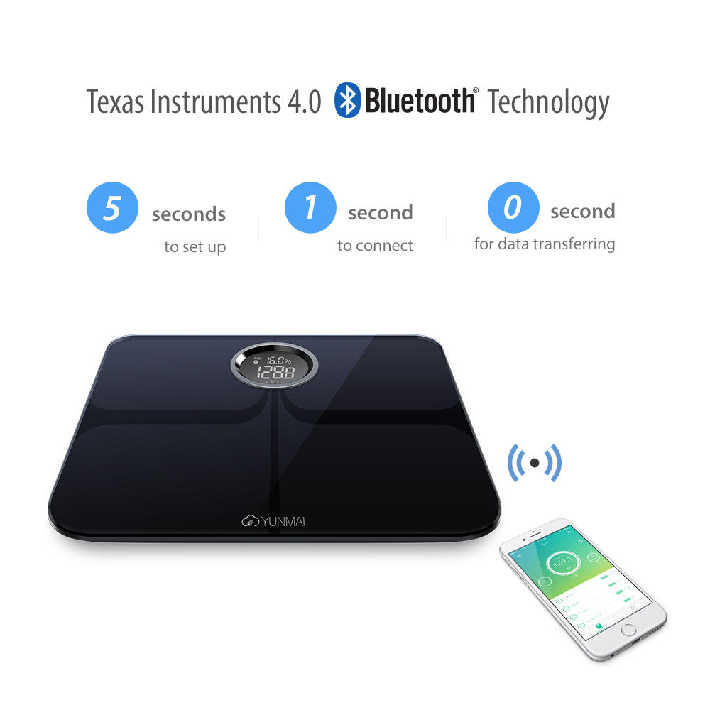 Yunmai Premium Bluetooth Smart Scale - Black