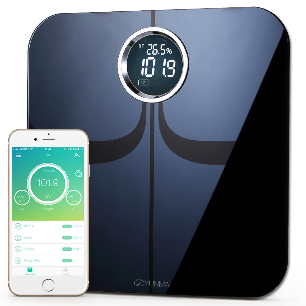 Yunmai Premium Bluetooth Smart Scale - Black